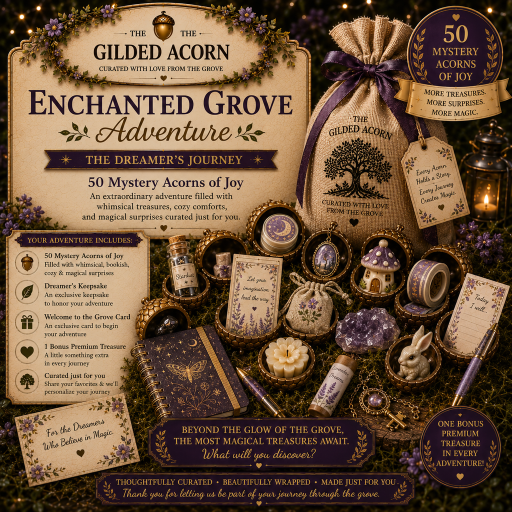 ✨ Enchanted Grove Adventure | Where Magic Blossoms | 50 Mystery Acorns of Joy