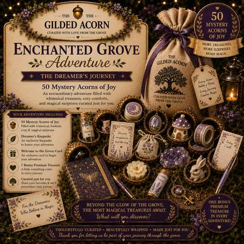 ✨ Enchanted Grove Adventure | Where Magic Blossoms | 50 Mystery Acorns of Joy